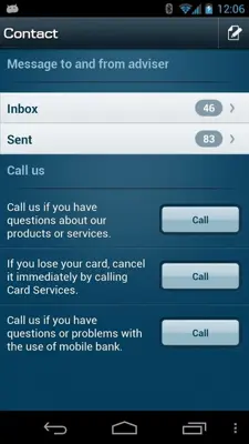 Mobile Bank UK android App screenshot 1